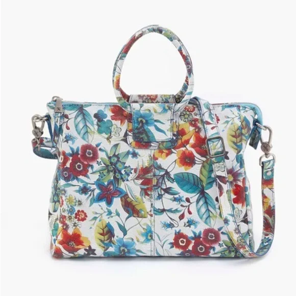 HOBO International medium “Sheila”Floral Bag - Picture 1 of 10